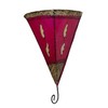 Henna Lamps & Sconces Moroccan Handmade Goat Leather Sconce Henna