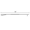 Skyflame 40-Inch Stainless Steel Fire Poker, Extra Long Fireplace Poker