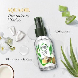 Aceite para el Cabello Herbal Essences Aqua Oil Aloe y Extracto de Coco, Repara el Daño al Brillo y Suavidad con 100ml
