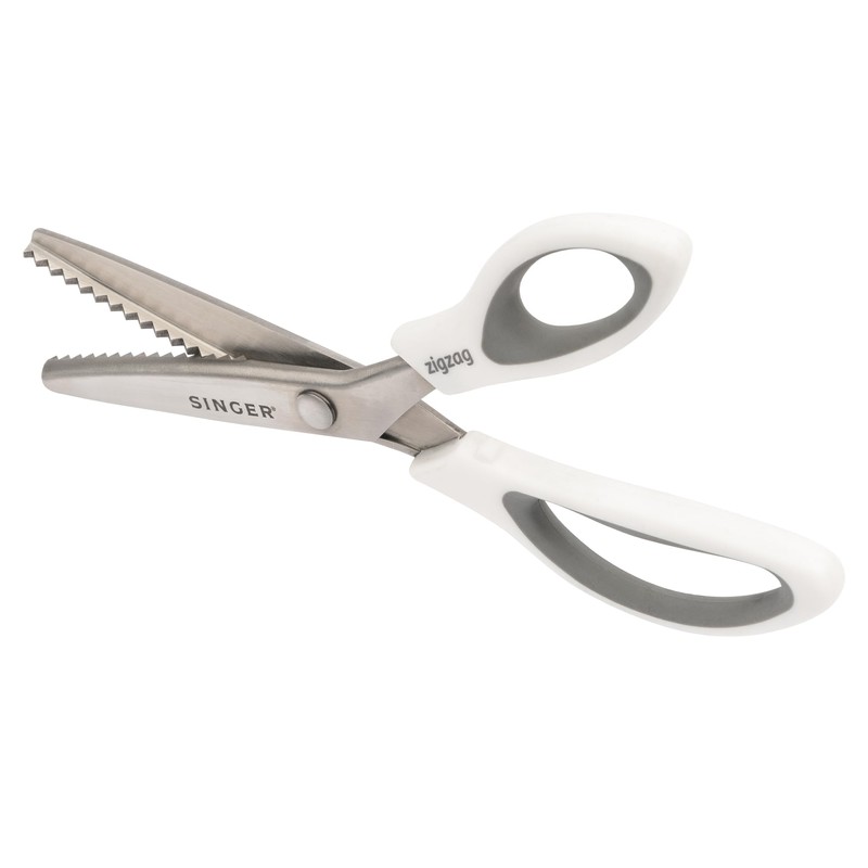 SINGER 9" Pinking Shears - Zig Zag Scissors for Fabric