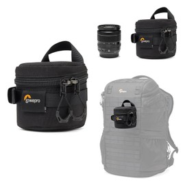 Lowepro ProTactic LCS 8 x 8 III Camera Lens Case, Camera Lens Pouch Bag, fits 50mm F/1.8, for DSLR and Mirrorless Cameras, Vol-0.3L Dim: 8x8x8cm, Camera Bag, for Photographer/Videographer