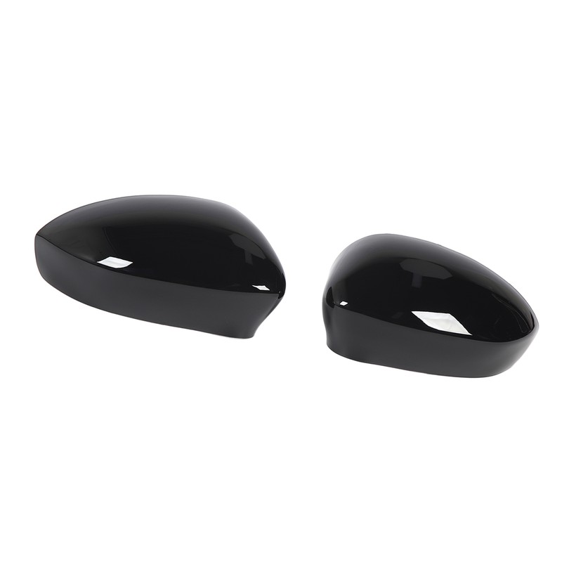 2 Pcs Door Side Rearview Mirror Cover Cap Left Right