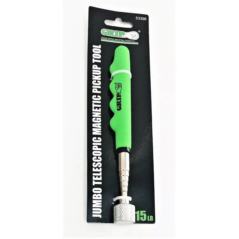 GRIP 2pcs GRIP 15LB JUMBO TELESCOPING MAGNETIC PICK-UP MAGNET TOOL