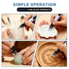 JANGKLIFE USB Rechargeable Engraving Pen with 42 Bits, Mini Rotary