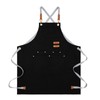 owiter Chef Apron for Men Women Canvas Aprons with 3