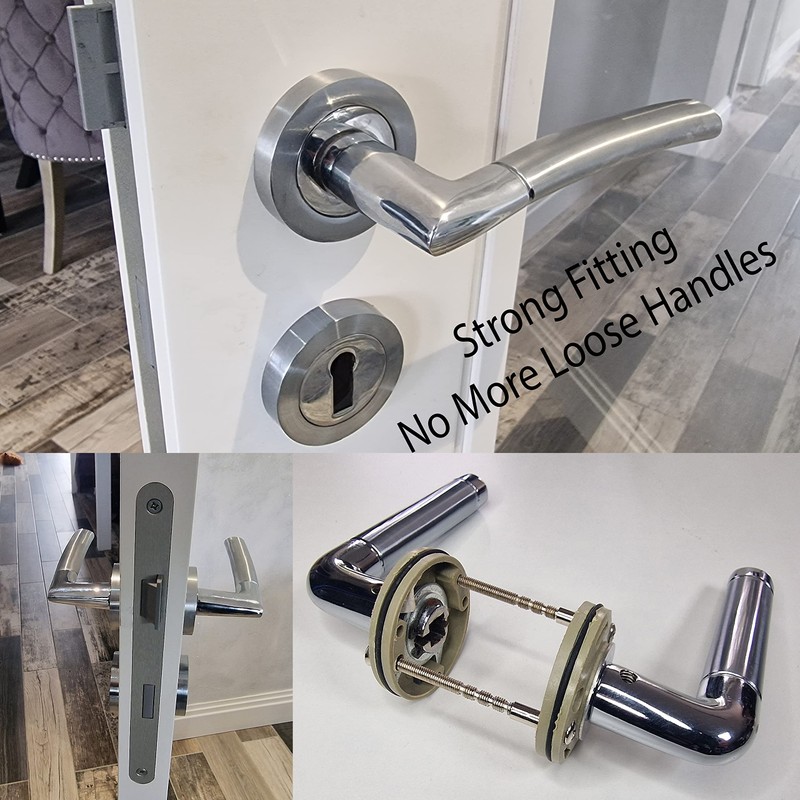 M4 Door Handle Screws with Connecting Sleeve Male to Female
