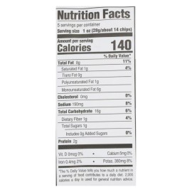Boulder Canyon - Kettle Chips - Malt Vinegar and Sea Salt 5 oz (Pack of 12)
