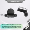Lyivisk Bicycle Mount Hidden Anti-Theft Holder for Compatible with Mountain