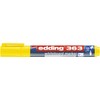 edding Whiteboard Marker edding 363, refillable, 1–5 MM Yellow