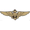 AVIATOR WINGS AVIATION LOGO BUMPER STRICKER TOOLBOX STICKER