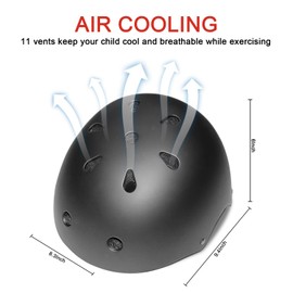 BURSUN Kids Bike Helmet Toddler Cycle Helmet for 2-15 Years Old Boys Girls -Lightweight, Adjustable Multi-Sport Helmet for Skateboard Cycle Roller Skateing Scooter Rollerblading BMX..