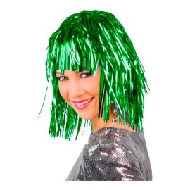 Lecute 50 Pelucas Metalicas Papel Fiesta Batucada Rave Antro Disco