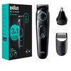 Braun All-In-One Style Kit Series 3 3430, 3-in-1 Trimmer for