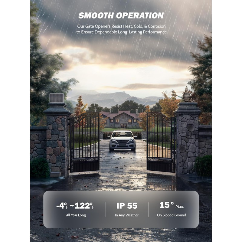 ZUMI Gate Opener Remote Control, Garage Door Opener Remote Control