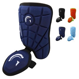 Guardian Baseball Batting Protective Baseball Softball Leg Guard | Adult & Youth | Right-Handed & Left-Handed Hitters | Adjustable | Lightweight Flexible