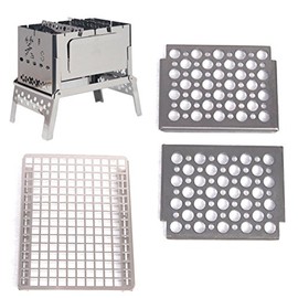 Lol 'Small Compact Bonfire Grill Set of 3 B6, aren't you only Hard rosutoru, Exclusive sutenresumessyuguriru SHO002 – 00 – 02 – 03 