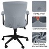 Tallew 4 Pcs Office Chair Covers Set Computer Universal Protective