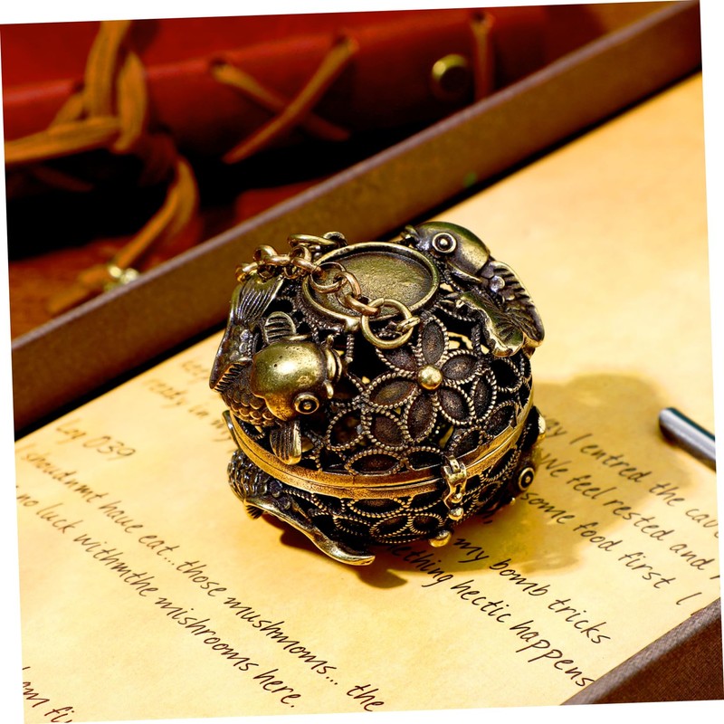 VINTORKY Aromatherapy Ball Pendant Hanging Incense Burner Home Decoration Incense
