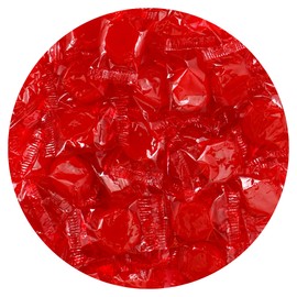 Cinnamon Discs - 5lb Bulk Bag (Approx. 375 pcs) - Cinnamon Candies - Individually Wrapped Old Fashioned Red Candy - The Hampton Popcorn & Candy Company