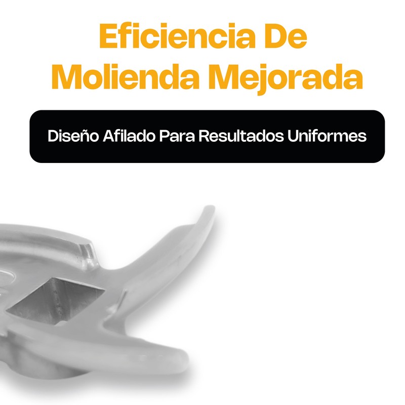 RHINO, Navaja para Molino de 32, Fabricada en Acero Inoxidable,