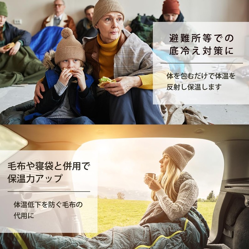 Thujopsis Disaster Prevention Sheet, Aluminum Blanket, Thermal Sheet, Thermal Mat,