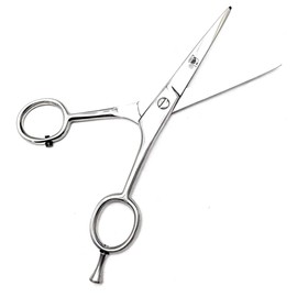 G.B.S Tijeras profesionales para barba, corte y peinado, de acero inoxidable, para barba, bigote, ceja, pelo de nariz