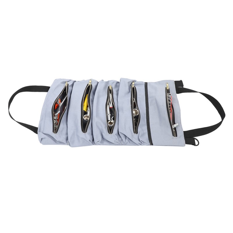 Tools Roll Up Bag Portable Waterproof Tool Storage Pouch Organizer