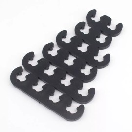 Unbranded 1 Set Black Spark Plug Wire Separators Dividers Looms for Chevy Ford 9728