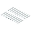 sourcing map 20Pcs M7x50mm Hex Socket Countersunk Head Self Tapping