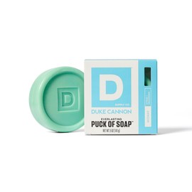 Duke Cannon Supply Co. Bar Soap Puck Bundle - Men's Rounded Bar Soap with Masculine Scents - Disc-Shaped Mens Soap - All Skin Types - Hydrating & Deep Cleansing - Midway,5 oz (4 Pack)