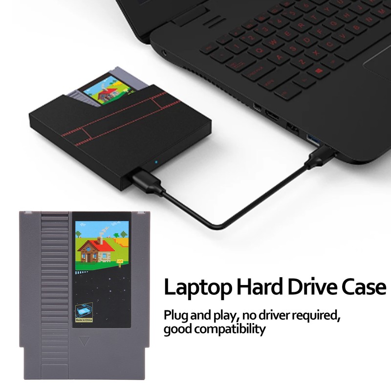 Cartridge Style Hard Drive Box Case for Nespi 4 for