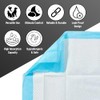 H-line 25 x Disposable Incontinence Bed Pads, 60 x 60