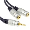 kenable Pure HQ OFC 3.5mm Jack to 2 x Sockets