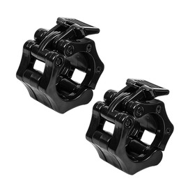 MAXQUU Pack of 2 Dumbbell 30 mm Dumbbell Buckle, Quick Release Dumbbell Clip, Barbell Buckle for Fitness Training, Fitness Dumbbell Attachment Accessories (Black)