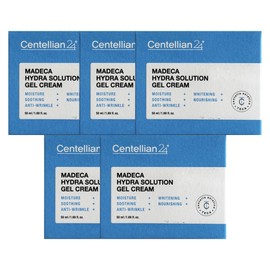 Centellian 24 Madeca Hydra Solution Gel Cream 50ml 5 pieces JJ Mall / 센텔리안24 마데카 하이드라 솔루션 젤 크림 50ml 5개  JJ몰