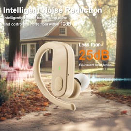 Janoor Hearing Aids, Advanced Multi Channel Digital Hearing Aids for Seniors, Rechargeable OTC Hearing Aid with Intelligent Noise Reduction, No Howling, 4-Level Volume Control, Superior Sound Quality