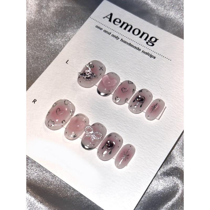 Aemong: Heart Fondant - Short Oval / Aemong : 하트퐁당