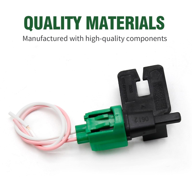 Hoypeyfiy 05149265AB Ambient Air Temperature Sensor with Connector Pigtail Harness,