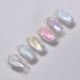 Sujja Gel No. 5 Pearl Glitter Texture Gel Whole Gel 6 Piece Set / 수짜젤 5번 펄글리터 텍스쳐젤 통젤 6종세트