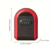 Thingymabob Secure Lockable Key Box with Combination (Black)