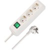 Brennenstuhl Eco-Line Socket Strip / 3-Way / with Child Safety