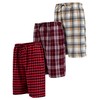 Andrew Scott Men's Cotton Flannel Soft Woven Lounge PJ Shorts