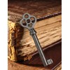 Skeleton Keys, 4-Pack KY-2AB KY-3AB Skeleton Key Replacement for Antique