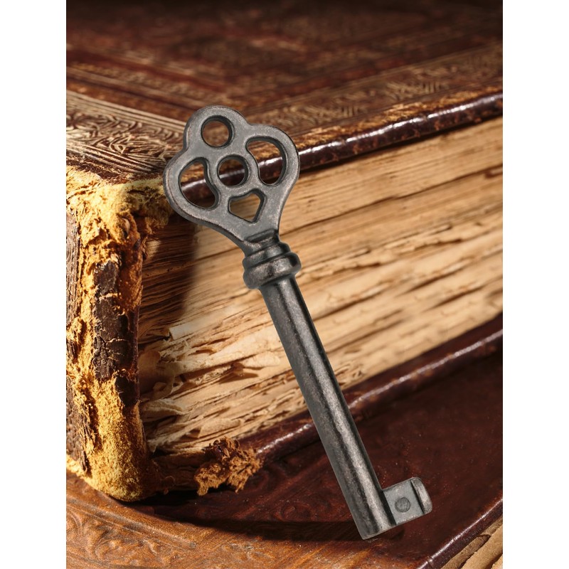 Skeleton Keys, 4-Pack KY-2AB KY-3AB Skeleton Key Replacement for Antique