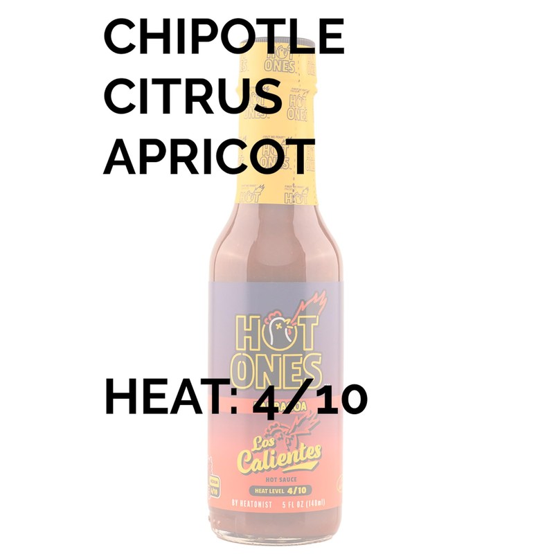 Hot Ones Los Calientes Barbacoa Hot Sauce Made With Natural