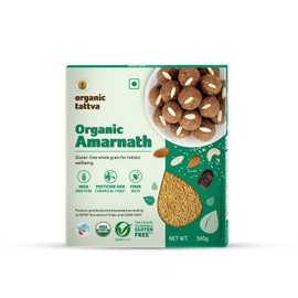 Organic Tattva Amaranth Grain Rajgira Seeds 500g USDA Organic Certified