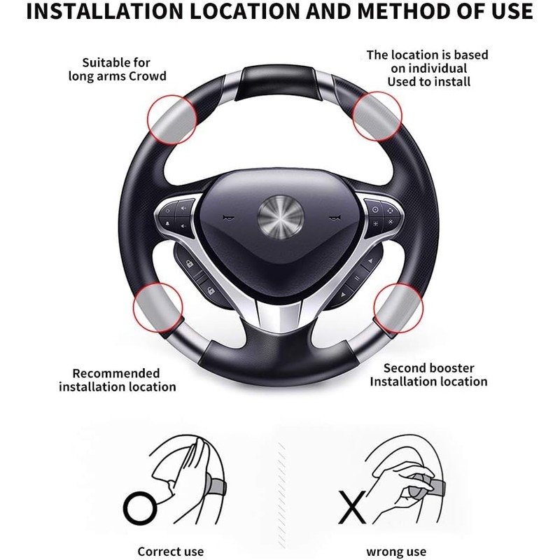 Biqing steering wheel knob, steering knob for steering wheel steering