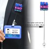 Retractable Badge Reel Cute with Clip and Key Ring for
