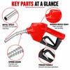 Automatic Fuel Nozzle for Diesel Refueling – Shutoff Dispensing Gun