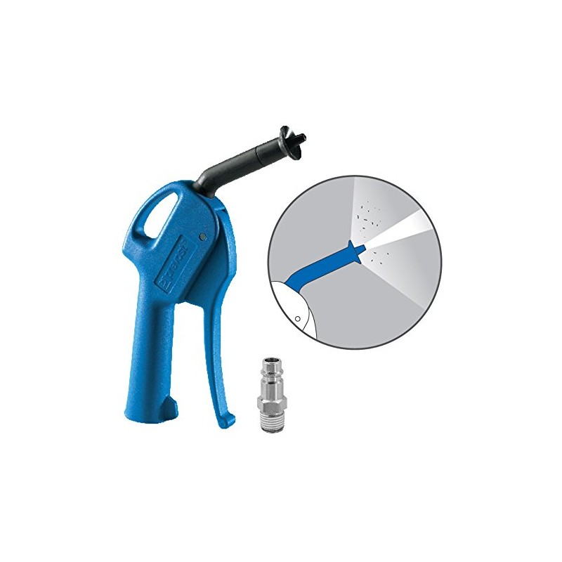 AUPROTEC Compressed air blow-out pistol, safety compressed air pistol with